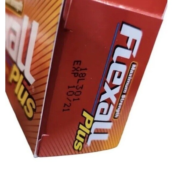 1) FLEXALL Plus MAXIMUM STRENGTH Pain Relieving GEL 2oz NEW VHTF COLLECTIBLE - Picture 3 of 3